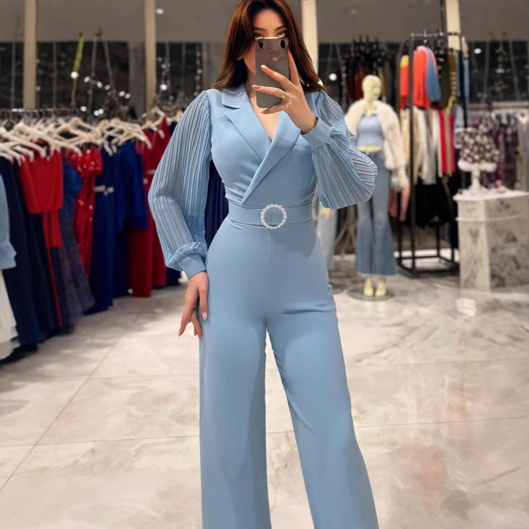 Women'S Formal Wear With Pants - Summer Women's Jumpsuits And Rompers Elegant