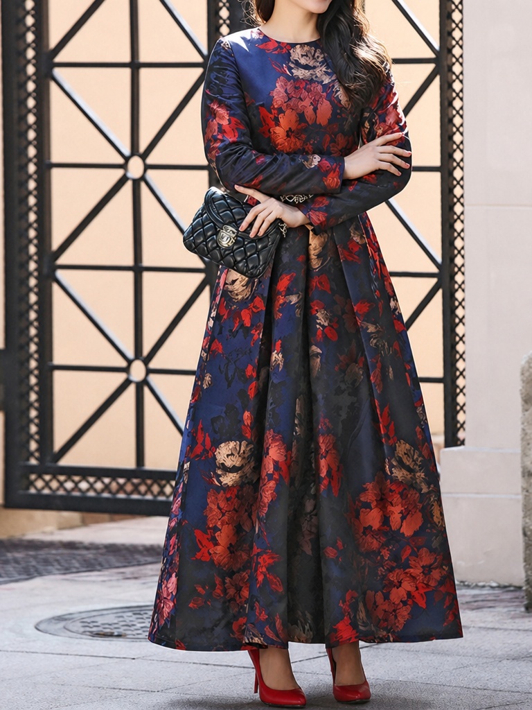 Women Formal Wear Dress - DEVCHATA Plus Size Women Vintage Boho