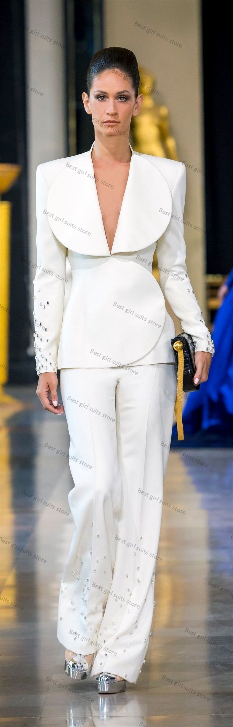 Elegant White Women Suit Set 2 - Women Formal Wear Tailor recensie en prijs