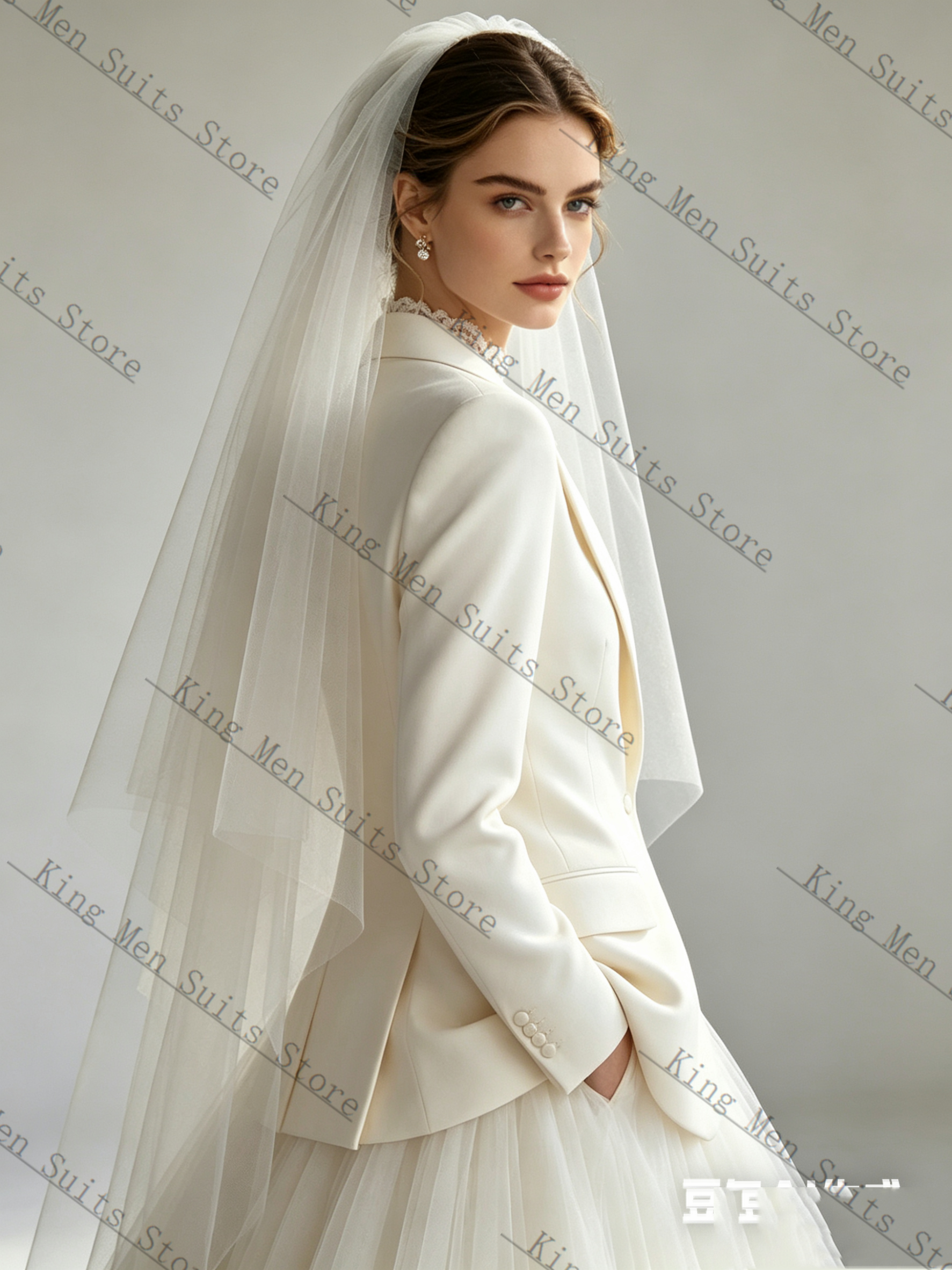 White Spring Women Suit Skirt  - Women Formal Wear With Skirt recensie en prijs