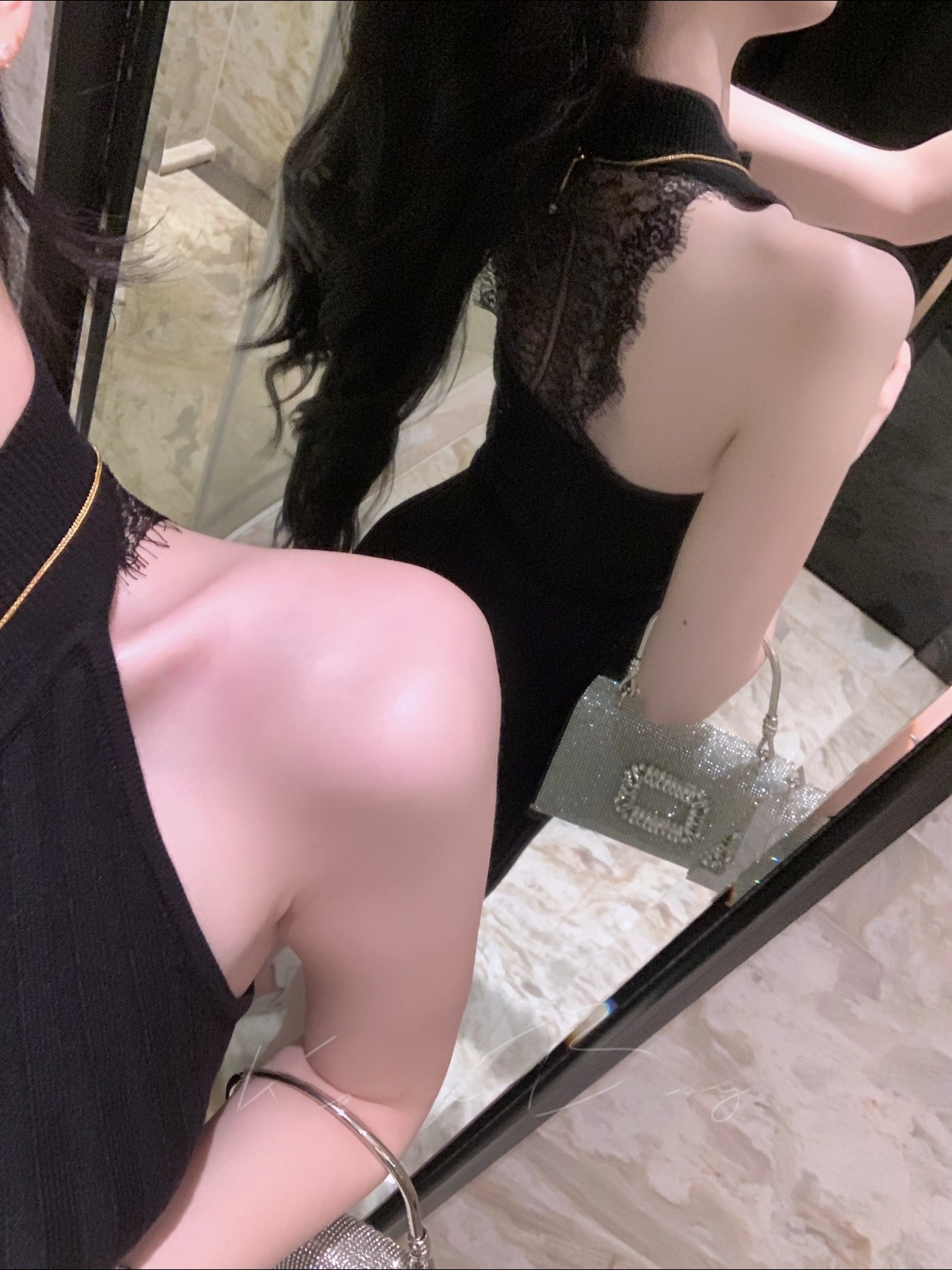 French Style Knitted Sexy Neck - Women Formal Wear With Skirt recensie en prijs