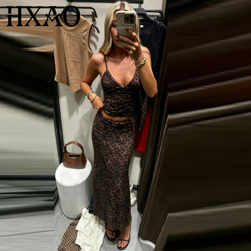 HXAO Leopard Print Tulle Skirt - Women Formal Wear For Summer recensie en prijs