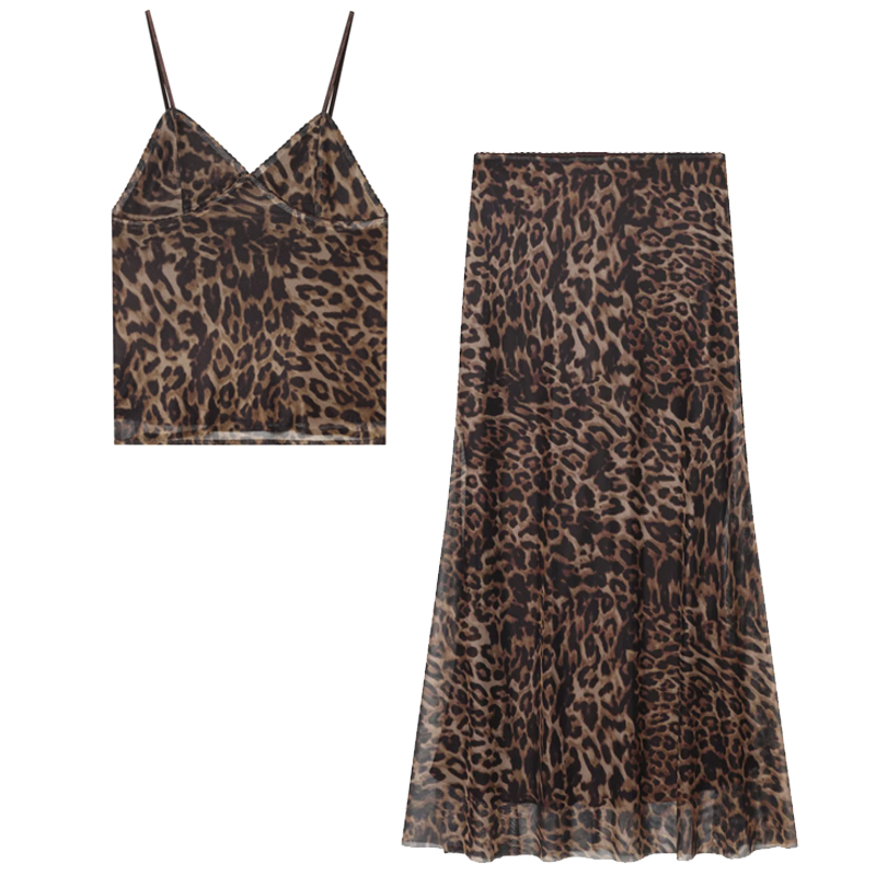 HXAO Leopard Print Tulle Skirt - Women Formal Wear For Summer recensie en prijs