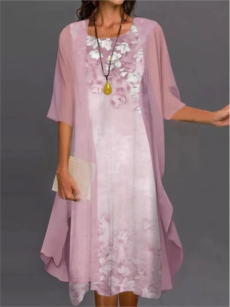 Summer Elegant Dress Two-piece - Women Formal Wear For Summer recensie en prijs