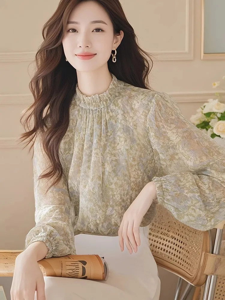 Long Sleeve Shirts Women Satin - Women Formal Blouses For Evening Wear recensie en prijs