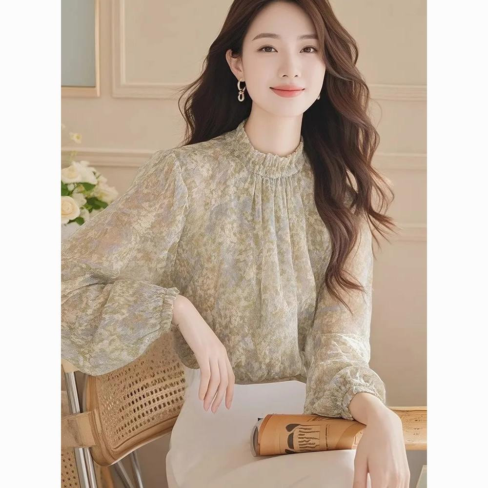 Long Sleeve Shirts Women Satin - Women Formal Blouses For Evening Wear recensie en prijs