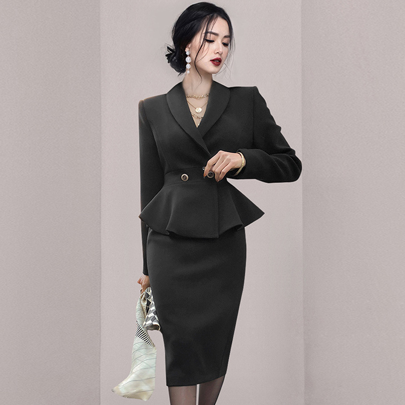 Elegant Office Ladies Dress Su - Women Formal Wear With Skirt recensie en prijs
