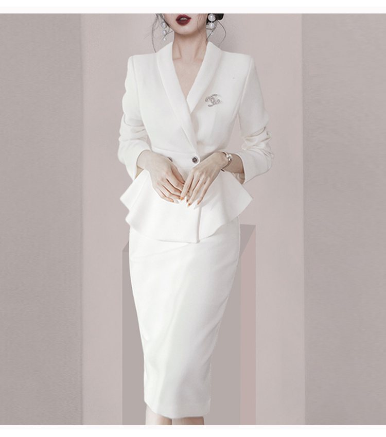 Elegant Office Ladies Dress Su - Women Formal Wear With Skirt recensie en prijs