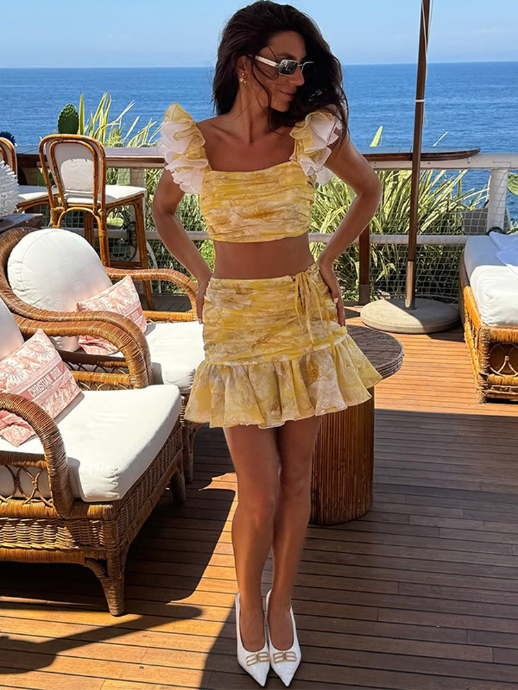 2025 New Pleated Short Top Spl - Women Formal Wear For Summer recensie en prijs