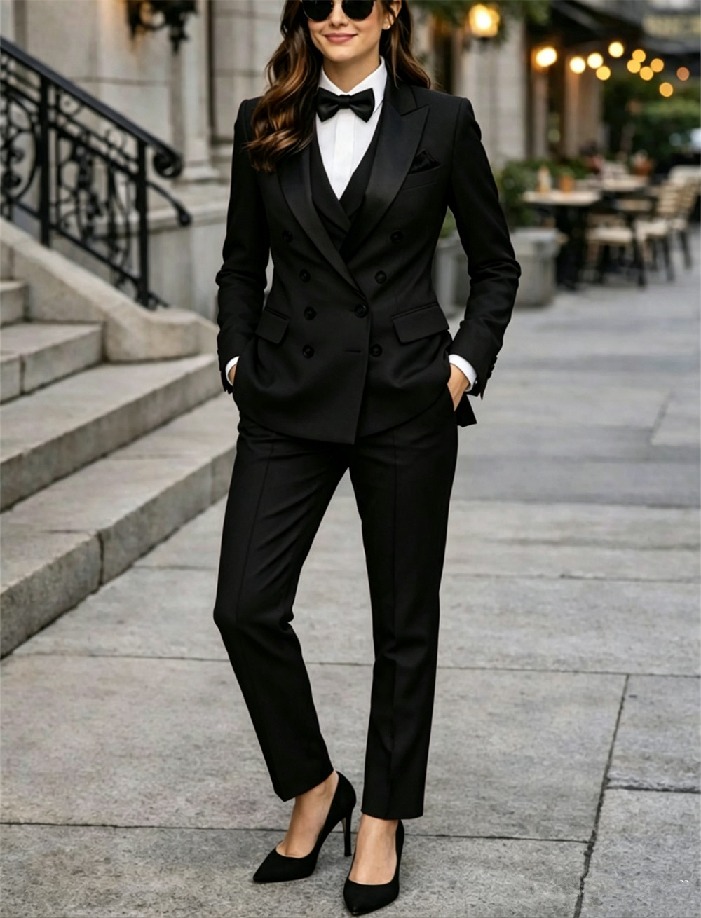 Double Breasted Women's Suits  - Women Formal Wear Tailor recensie en prijs