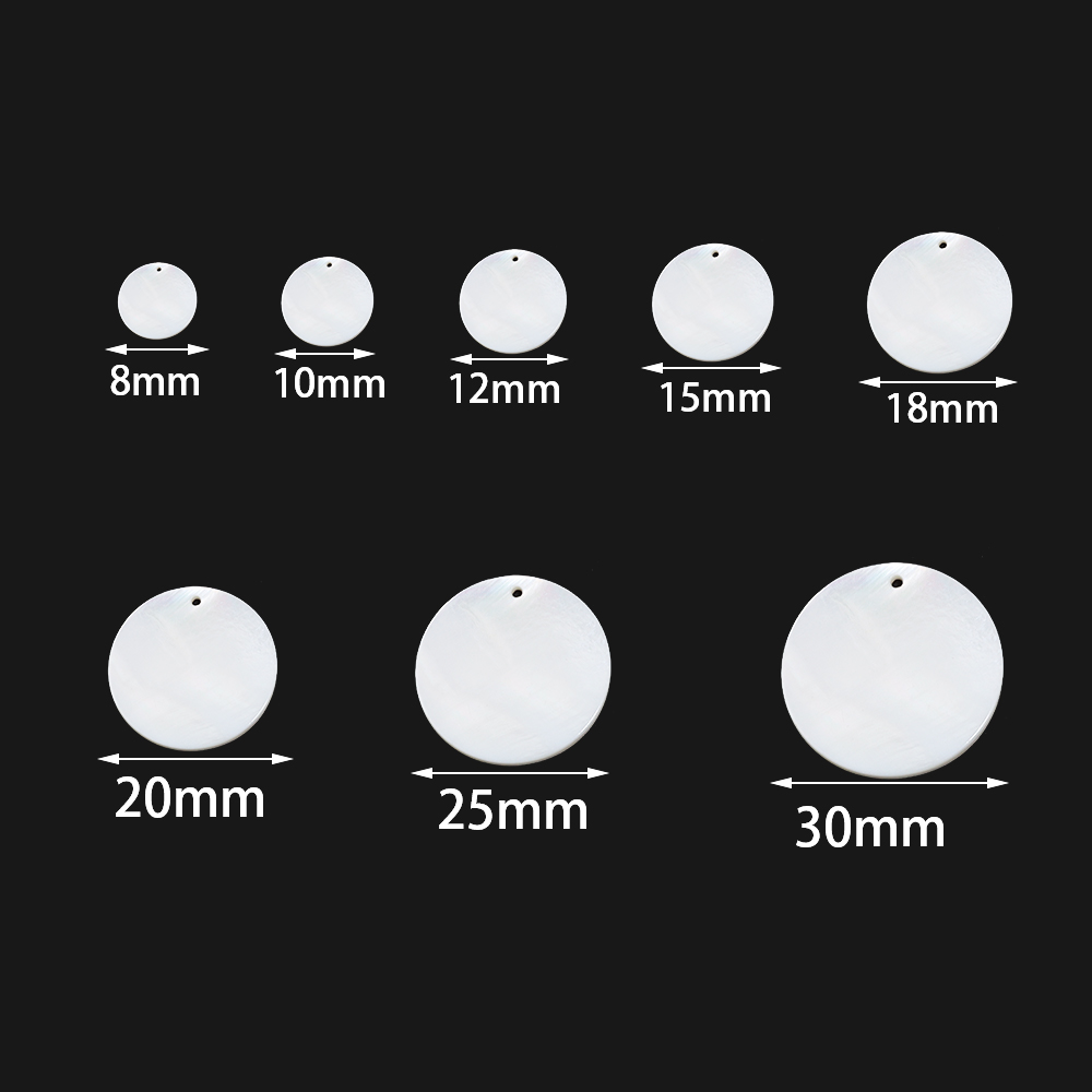 5-30pcs 8-30mm Natural Mother  - Pearl Earring Stud recensie en prijs