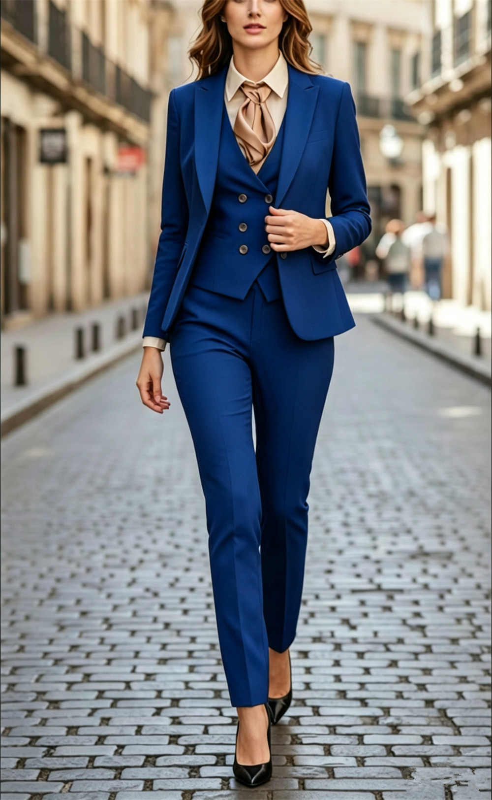 Women’s Black 3 Pieces Suit Se - Women Formal Wear Tailor recensie en prijs