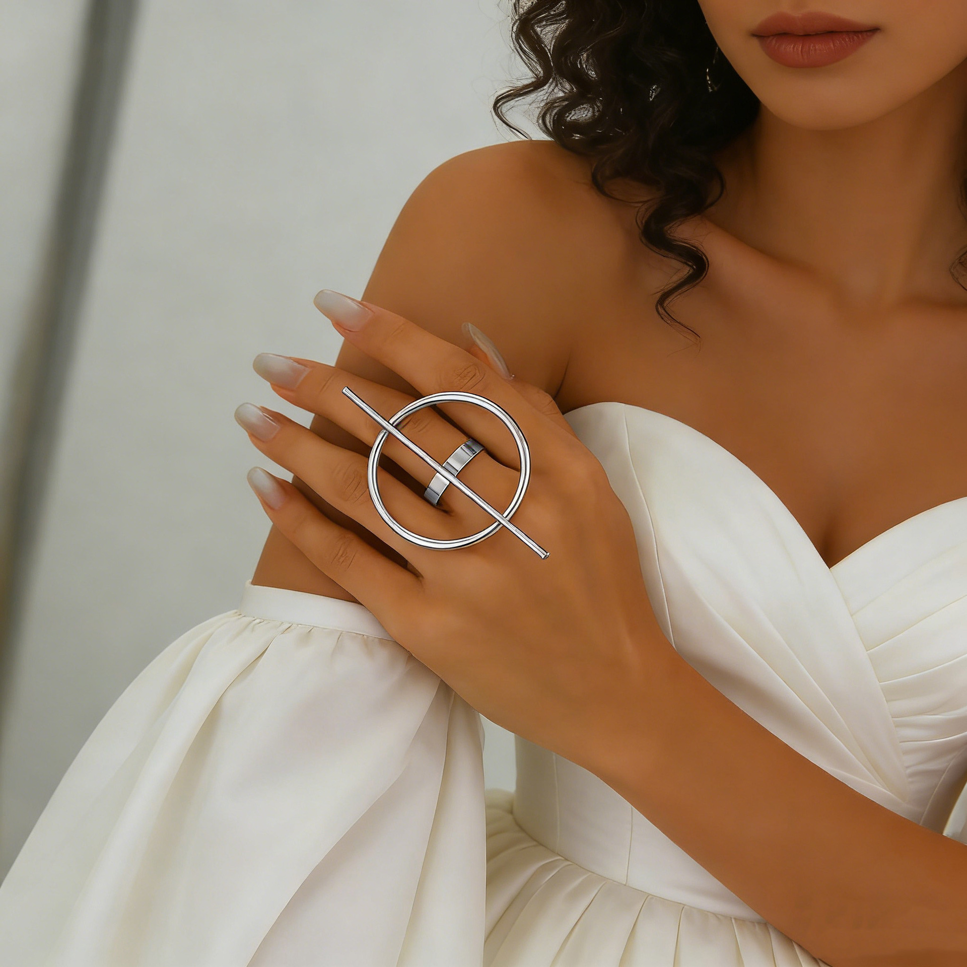 Geometric Open Circle & Vertic - Formal Wear Jewelry For Women recensie en prijs