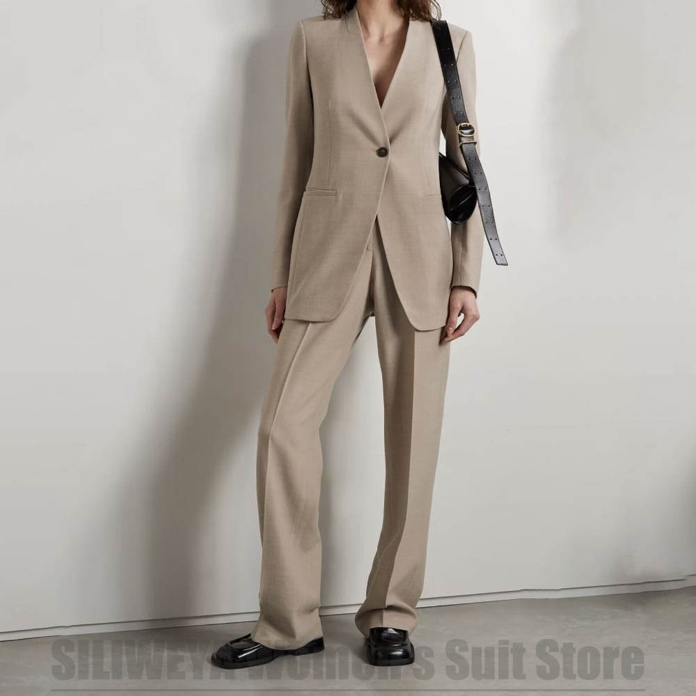 Women's Suit Fashion V Neck Si - Women Formal Wear Tailor recensie en prijs