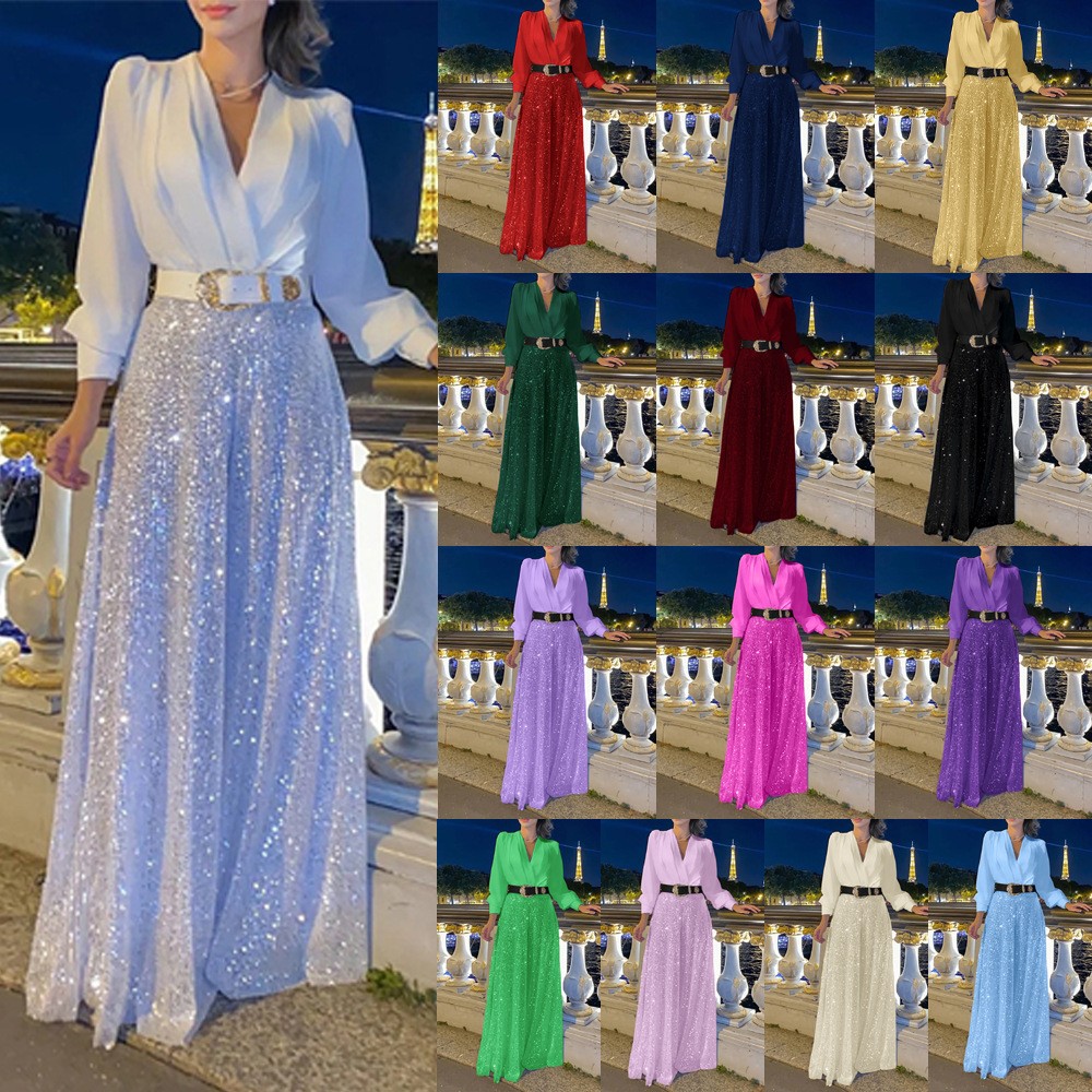 Spring Women's Clothing V Neck - Women Formal Blouses For Evening Wear recensie en prijs
