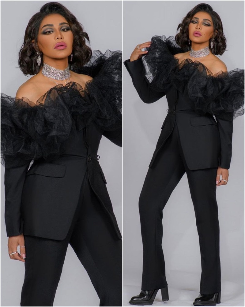 Off Shoulder Women Suit Set Bl - Women Formal Wear Blazer Set recensie en prijs