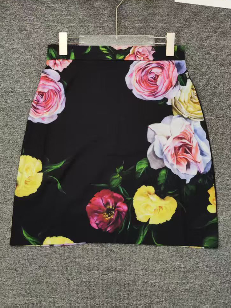 Retro flower print long-sleeve - Women Formal Wear For Summer recensie en prijs