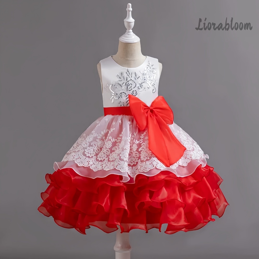 Girls' Dress With Large Bow Sl - Women Formal Wear Dress recensie en prijs