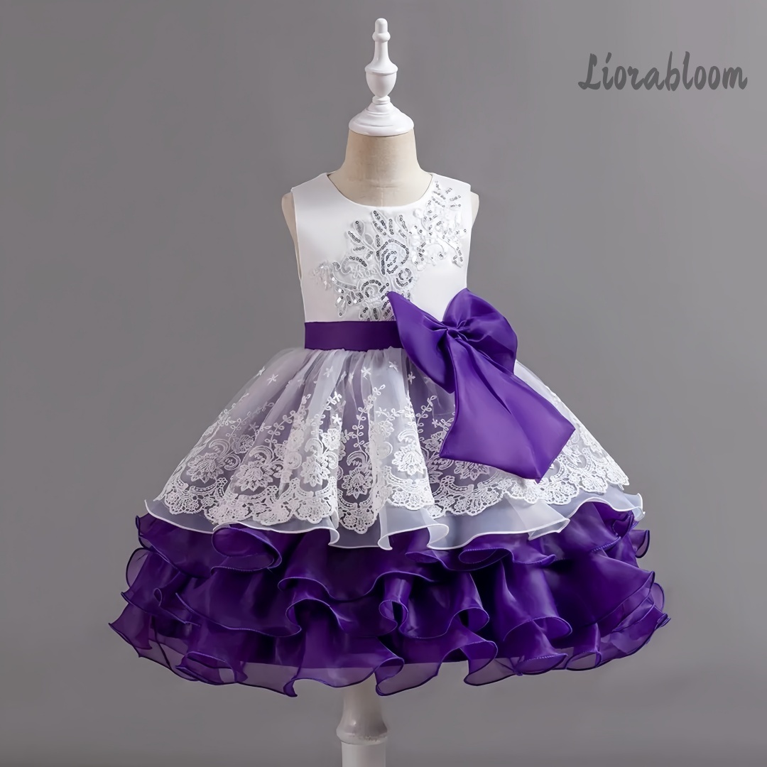 Girls' Dress With Large Bow Sl - Women Formal Wear Dress recensie en prijs