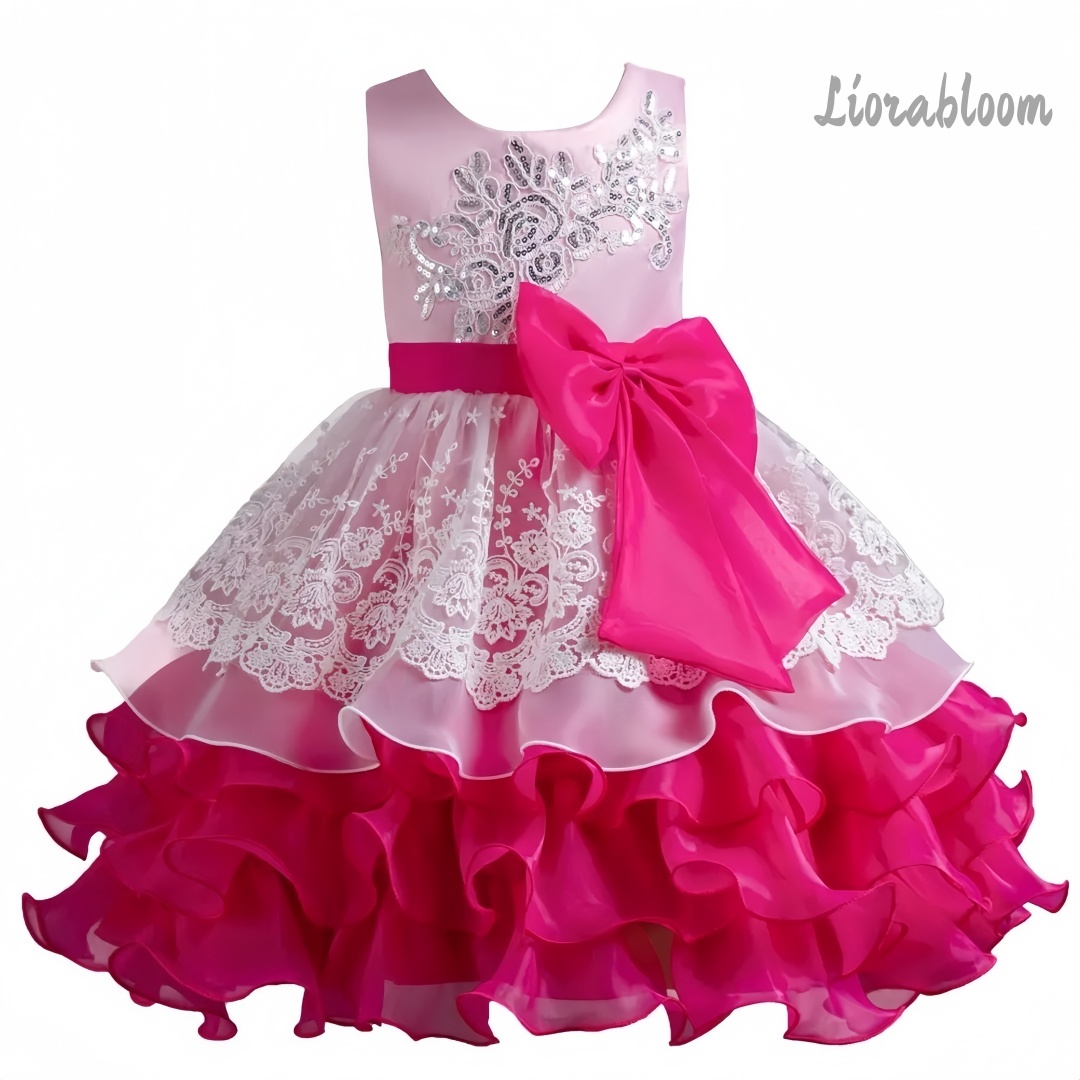 Girls' Dress With Large Bow Sl - Women Formal Wear Dress recensie en prijs