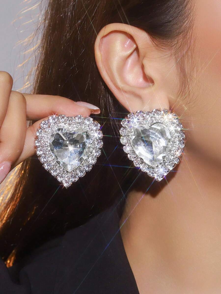 Luxury Heart-Shaped Crystal Rh - Women Formal Event Wear recensie en prijs