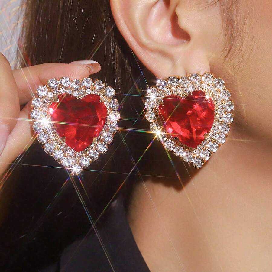 Luxury Heart-Shaped Crystal Rh - Women Formal Event Wear recensie en prijs
