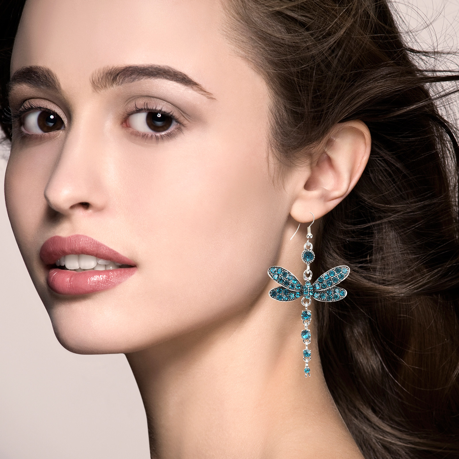 1Pair Delicate Rhinestone Drag - Formal Wear Jewelry For Women recensie en prijs