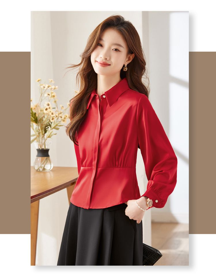 Long Sleeve Shirts Womens Cott - Women Formal Blouses For Evening Wear recensie en prijs
