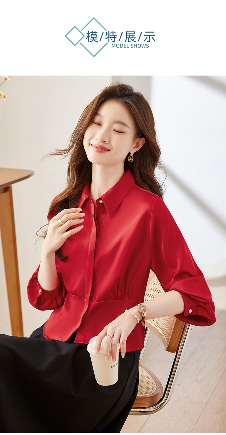 Long Sleeve Shirts Womens Cott - Women Formal Blouses For Evening Wear recensie en prijs