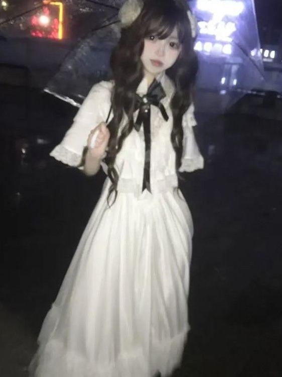Japanese Short Sleeve Bow Lace - Women Formal Wear With Skirt recensie en prijs