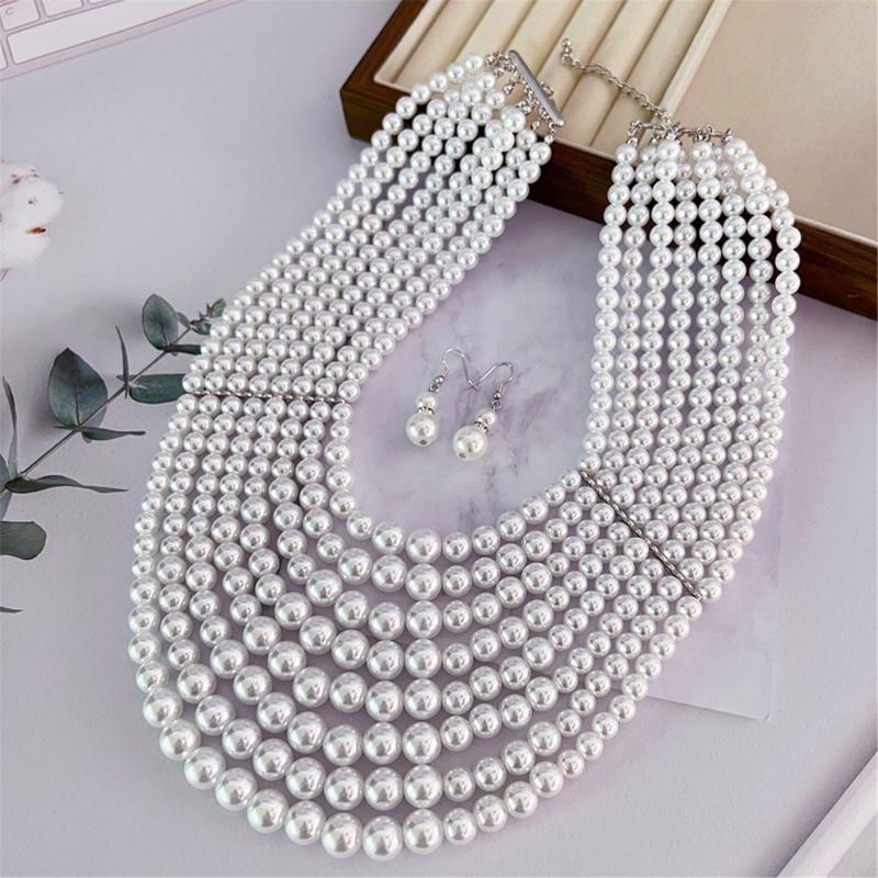  Elegant Layering Faux Pearls  - Formal Wear Jewelry For Women recensie en prijs