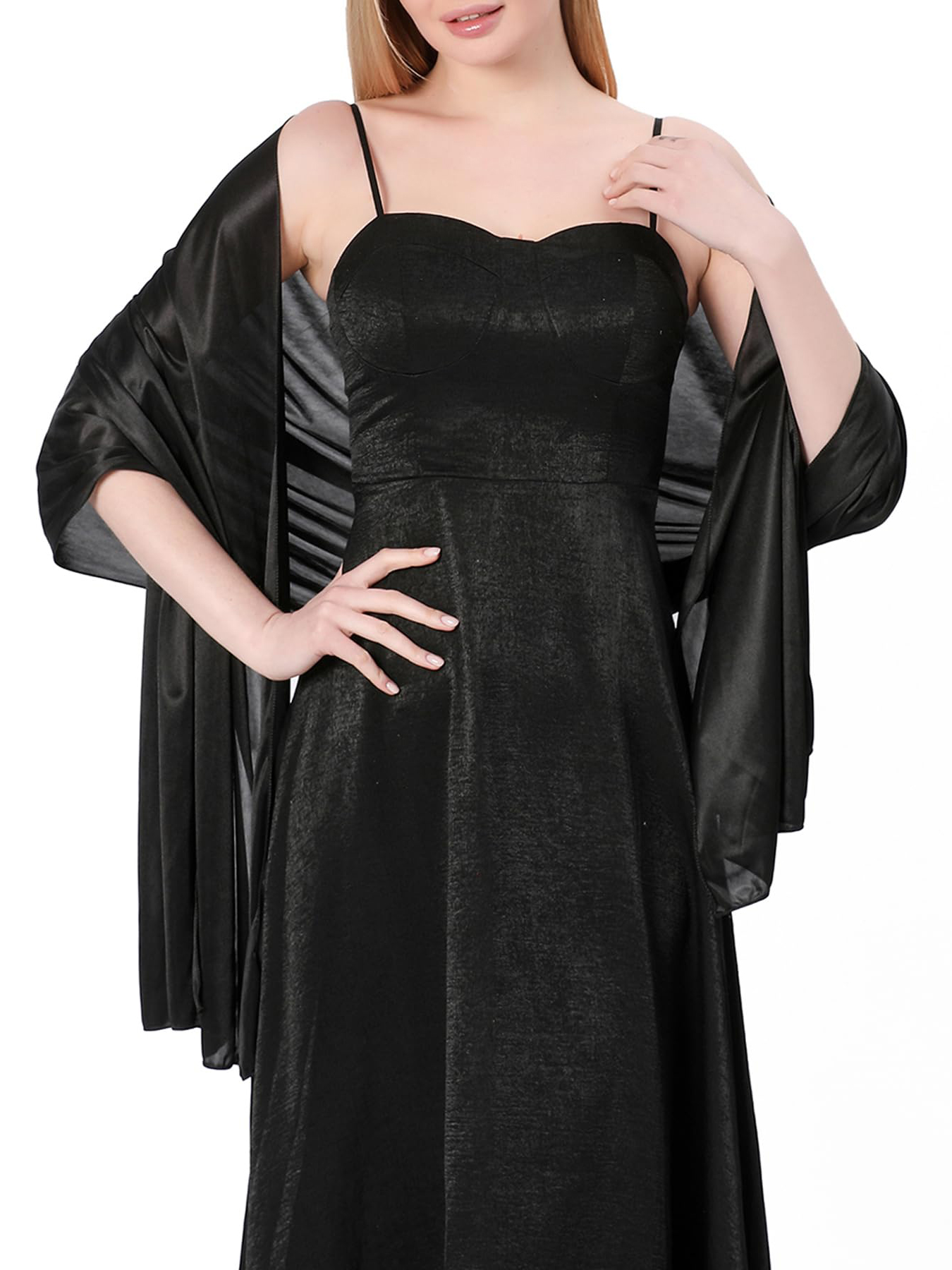 Women Satin Shawl Wrap for Eve - Women Formal Wear For Summer recensie en prijs
