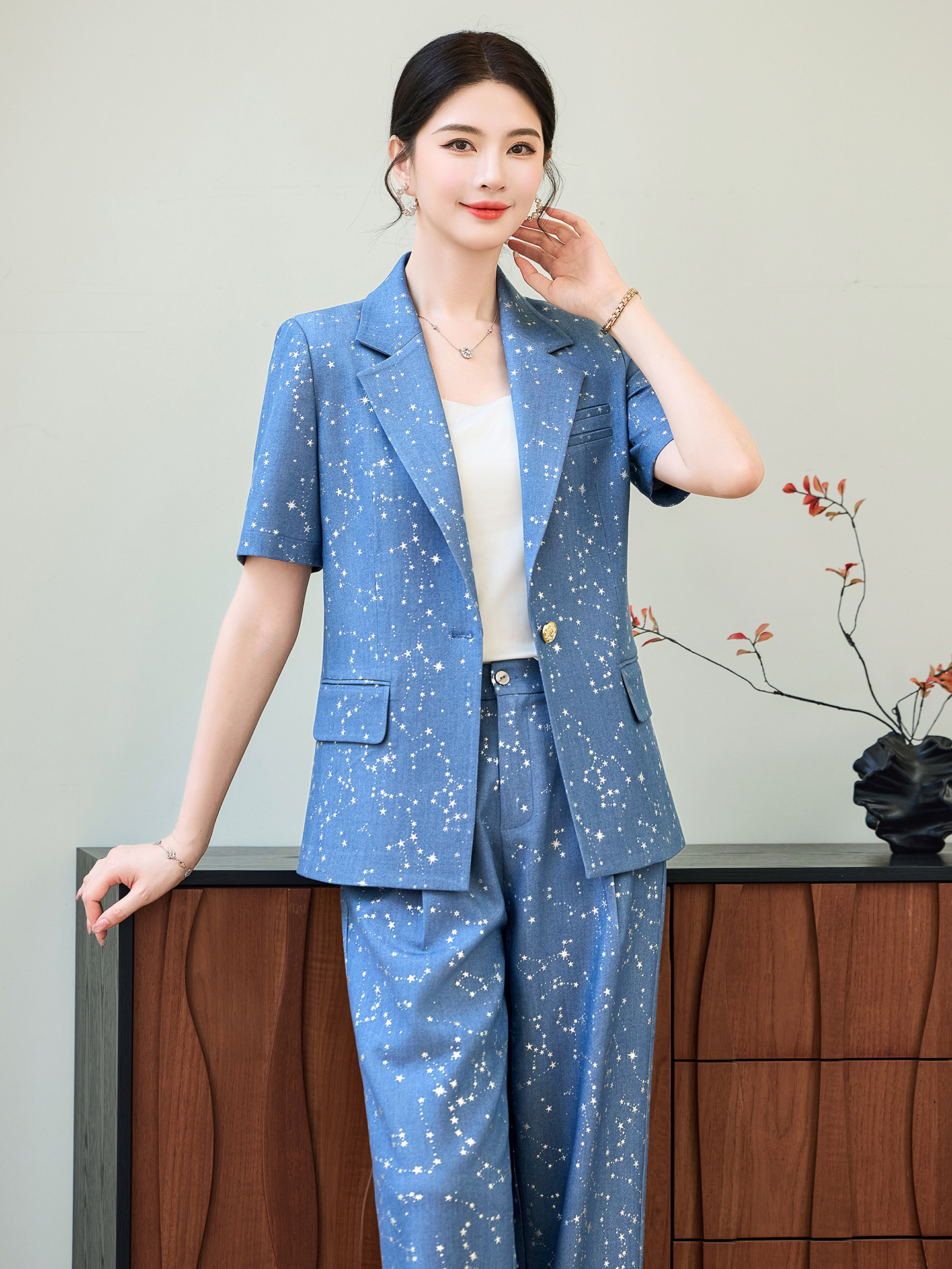 Fashion Blue Yellow Short Slee - Yellow Formal Wear Women recensie en prijs