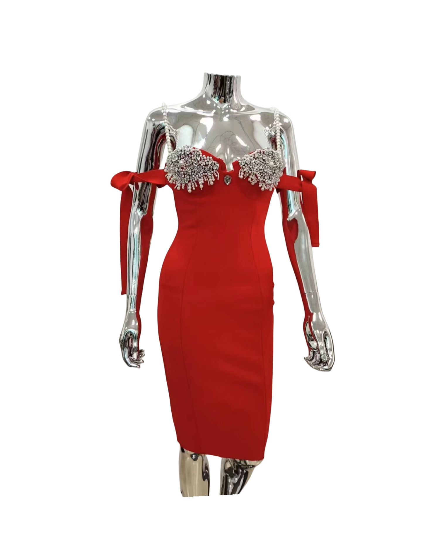 Glam Suspender Tube Top Long D - Women Formal Wear With Skirt recensie en prijs