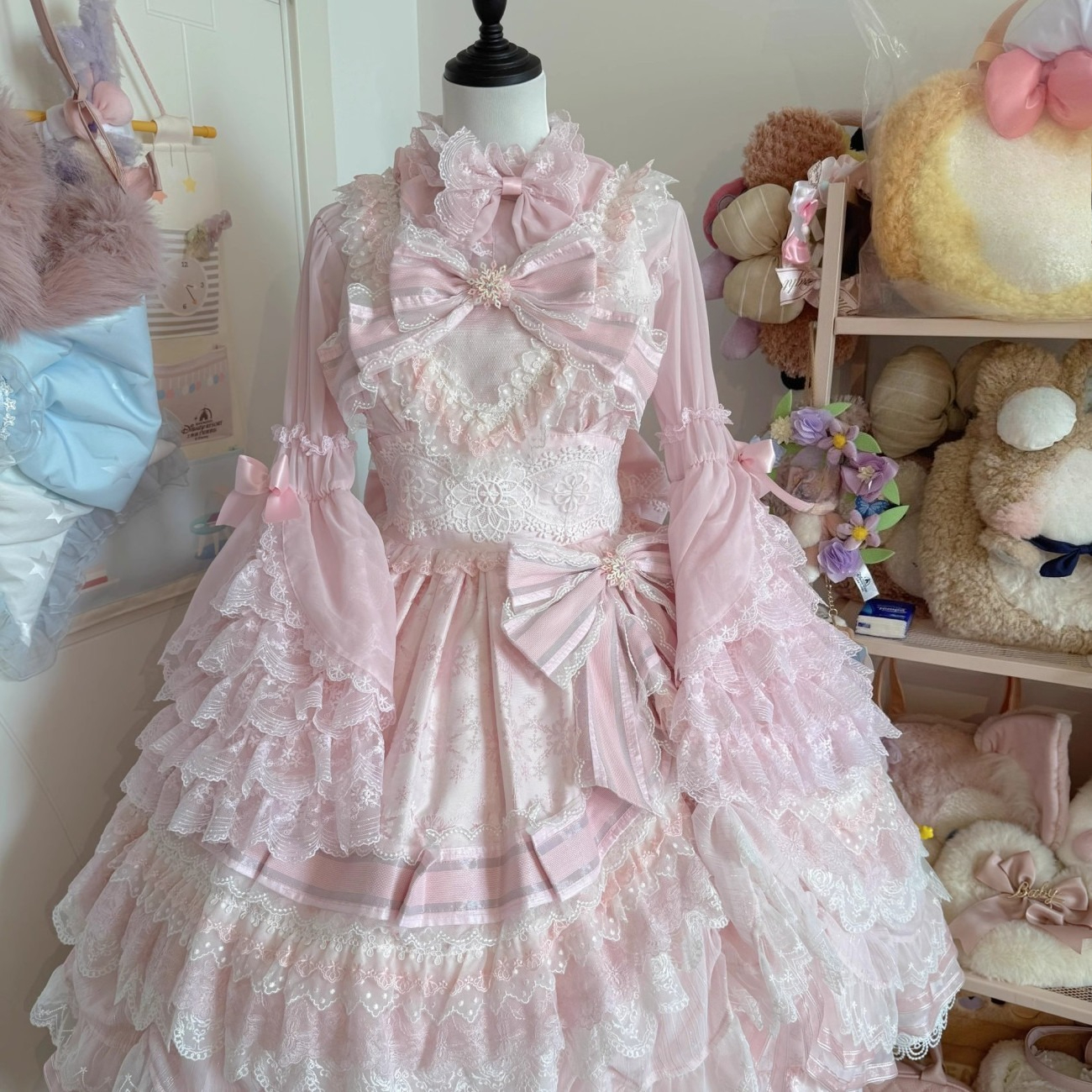 Kawaii Lolita Blouse Pearl But - Women Formal Blouses For Evening Wear recensie en prijs