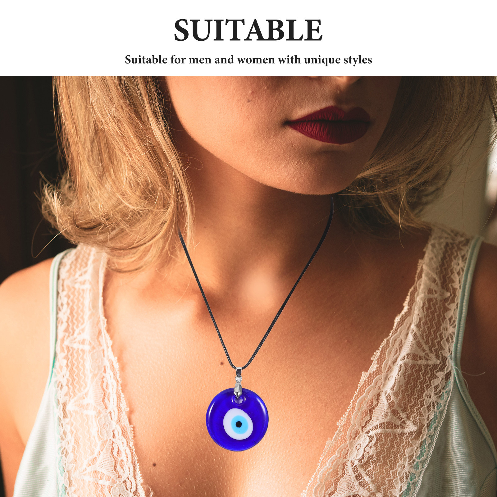 4Pcs Evil Eye Necklace Blue Ey - Formal Wear Jewelry For Women recensie en prijs