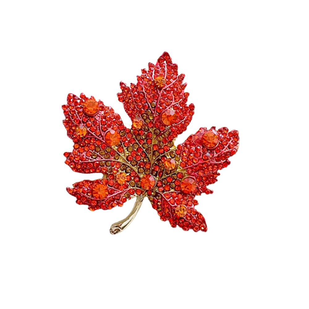 High-End Rhinestone Maple Leaf - Women Formal Event Wear recensie en prijs