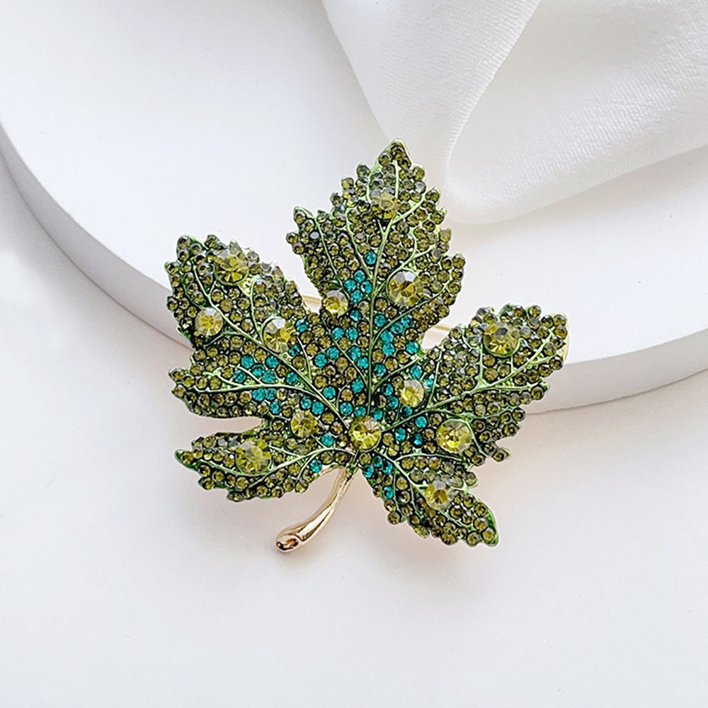 High-End Rhinestone Maple Leaf - Women Formal Event Wear recensie en prijs