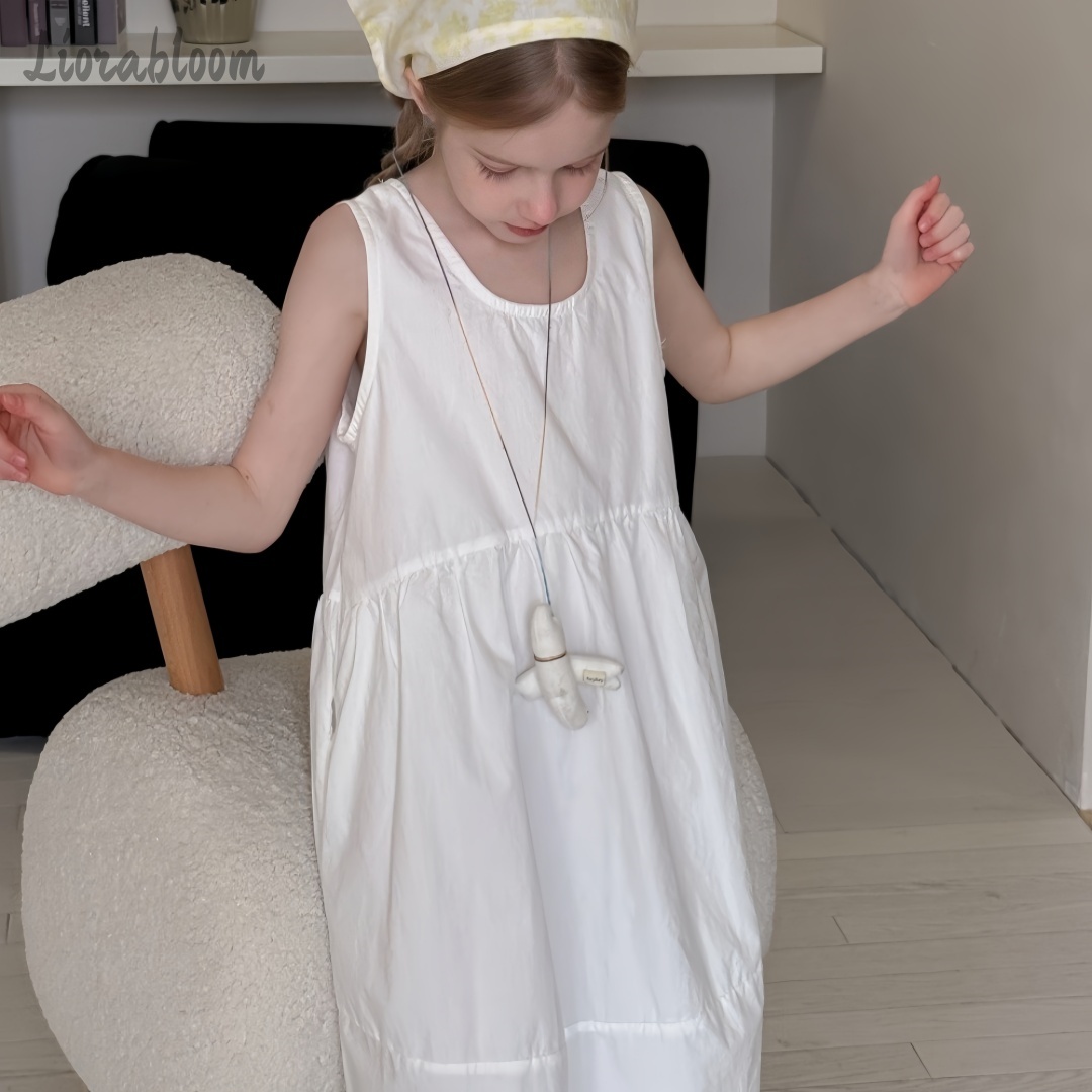 Girls' White Dress Simple Maxi - Women Formal Wear Dress recensie en prijs