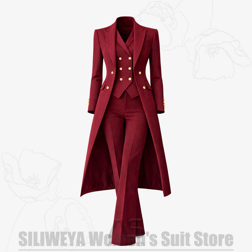 Women's Suit 3 Piece Double Br - Women Formal Wear Business recensie en prijs