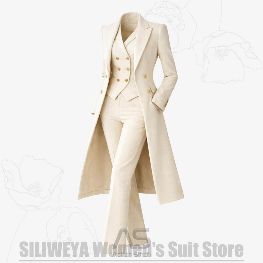 Women's Suit 3 Piece Double Br - Women Formal Wear Business recensie en prijs