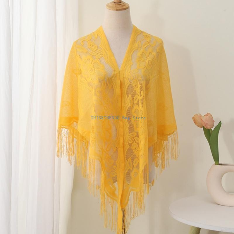 340D Lace Fringed Cover Up Hol - Women Formal Event Wear recensie en prijs