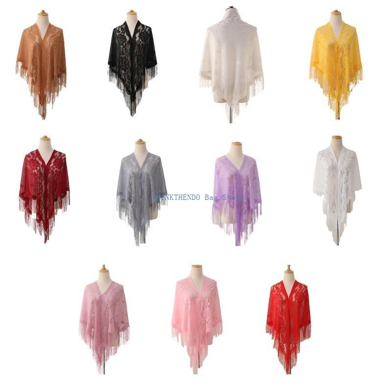 340D Lace Fringed Cover Up Hol - Women Formal Event Wear recensie en prijs