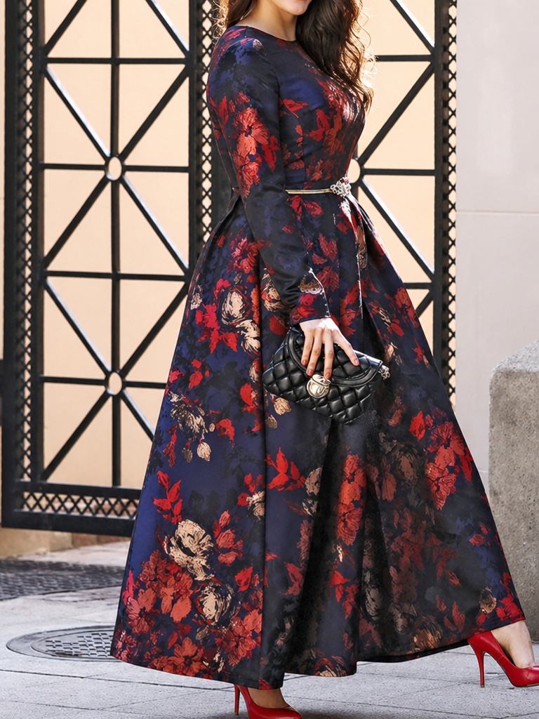 DEVCHATA Plus Size Women Vinta - Women Formal Wear Dress recensie en prijs