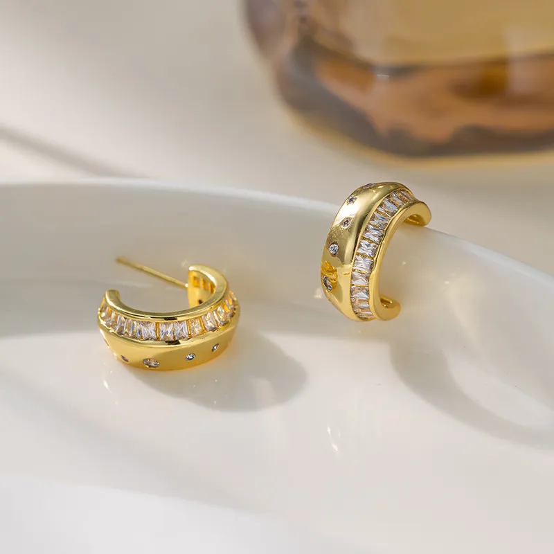 2026 Real Gold Electroplated S - Pearl Earring Stud recensie en prijs