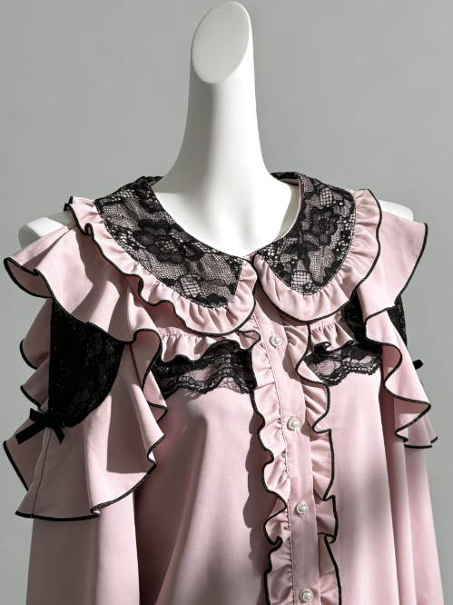 Kawaii Harajuku JK Women Bow L - Women Formal Blouses For Evening Wear recensie en prijs