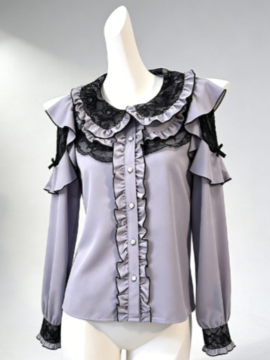 Kawaii Harajuku JK Women Bow L - Women Formal Blouses For Evening Wear recensie en prijs