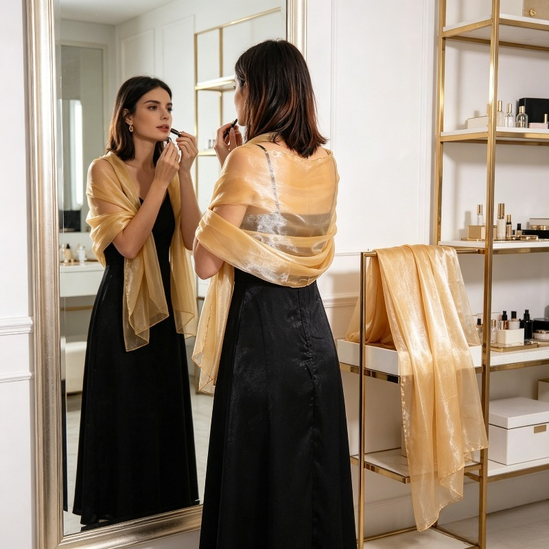 Elegant Solid Color Shawl for  - Women Formal Wear Dress recensie en prijs