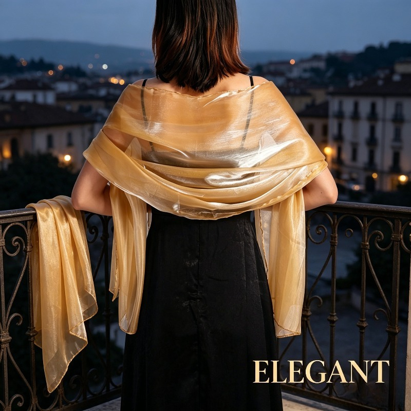 Elegant Solid Color Shawl for  - Women Formal Wear Dress recensie en prijs