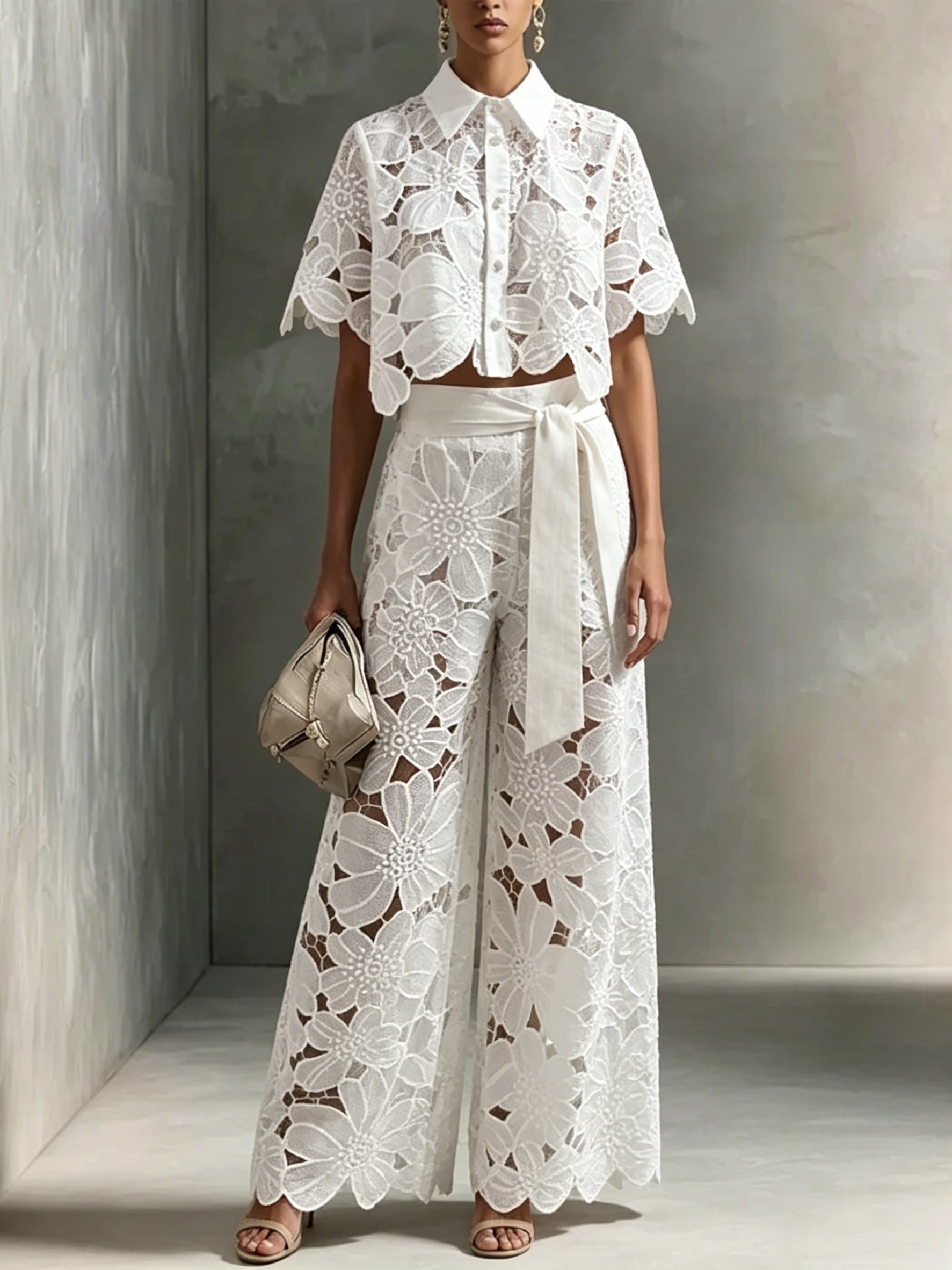 Elegant Women's Sets Sexy Lace - Women'S Formal Wear With Pants recensie en prijs